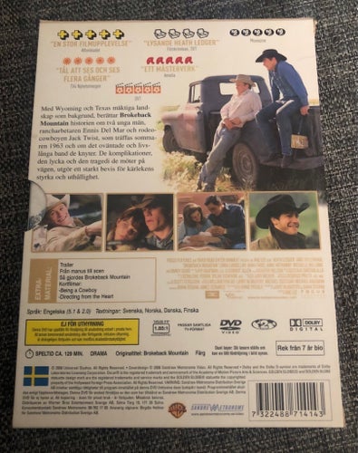 Brokeback Mountain (2005) Heath Ledger / Jake Gyllenhaal / Gay Cowboy Homoerotic