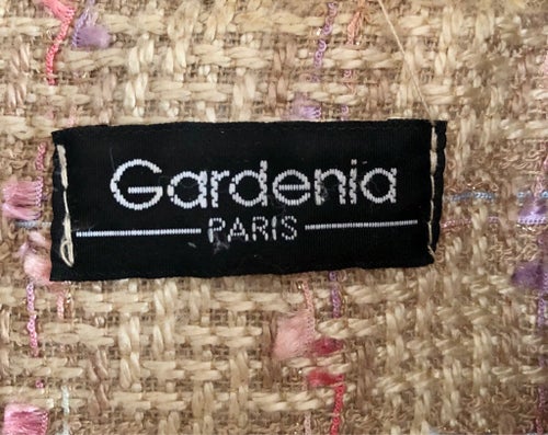 Exklusiv tweedkavaj från Gardenia Paris – stl M - som ny