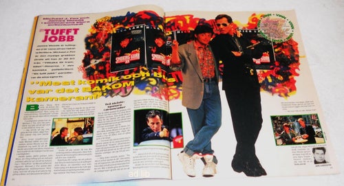MICHAEL J. FOX, PRESSKLIPP ARTIKEL 1991