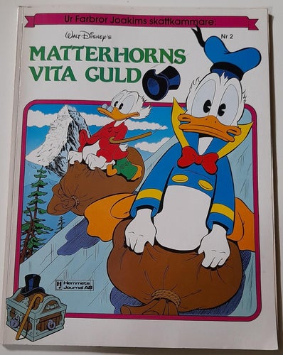 Ur Farbror Joakims Skattkammare Nr 2 Matterhorns Vita Guld