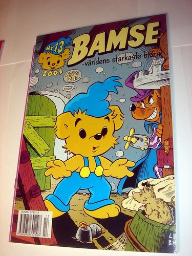 BAMSE 2001 13 (svensk) NY OLÄST