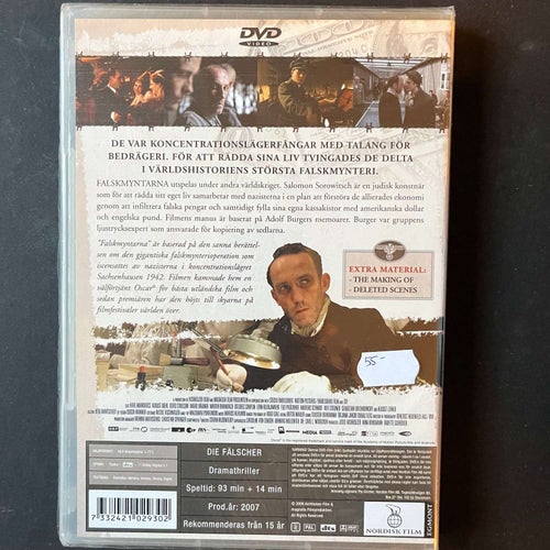 FALSKMYNTARNA. DVD INPLASTAD. DRAMATHRILLER -07