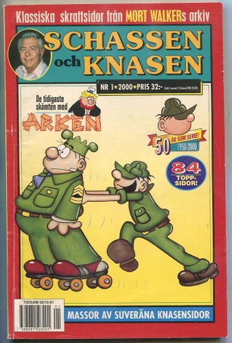 Schassen och Knasen 2000 nr 1 Arken , Familjen Flax