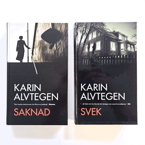 Saknad/Svek - 2st böcker - Karin Alvtegen