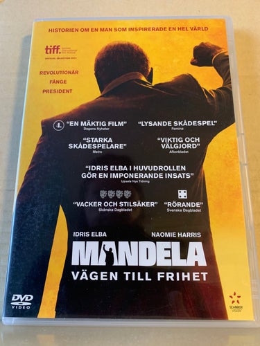 Mandela vägen till frihet, dvd