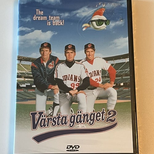 Värsta gänget 2 (Charlie Sheen & Tom Berenger, 1994). Inplastad DVD