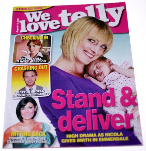 We Love Telly August 1st 2009-British television-NEW (Weight: 86g) FREE postage