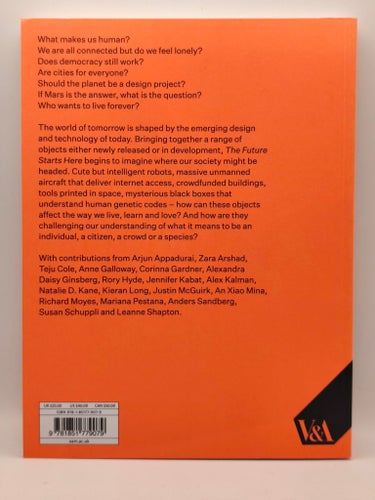 THE FUTURE STARTS Here av V&A Publishing, 2018
