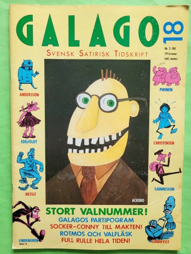 Galago nr 18 (nr 2 från 1988)
