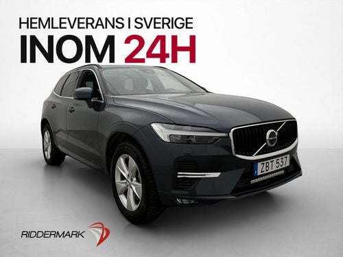 Volvo XC60 B5 250hk AWD Core Gaskonverterad 360 Adaptiv Drag