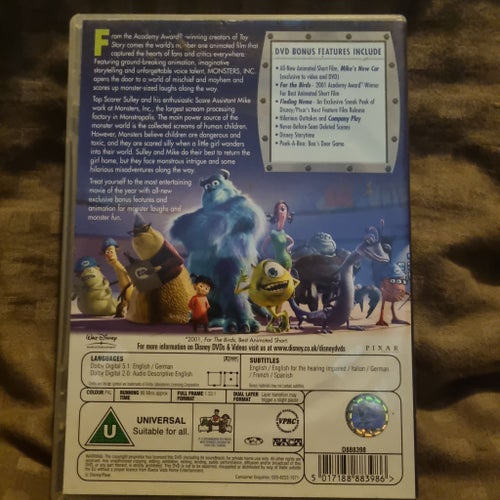 Monsters, Inc. (DVD)