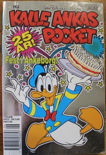 KALLE ANKA POCKET NR 162 1993