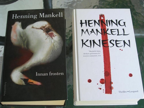 2 x Henning Mankell - Innan frosten och Kinesen