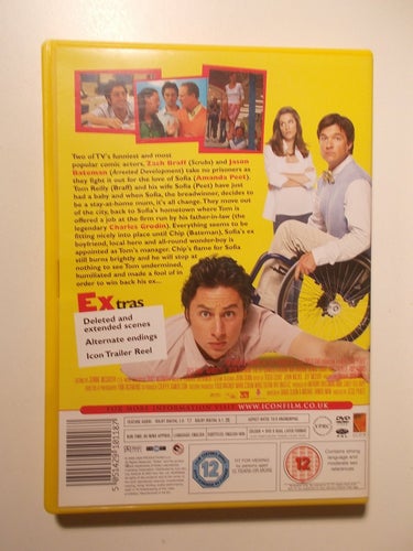 THE EX Svensk DVD Zach Braff