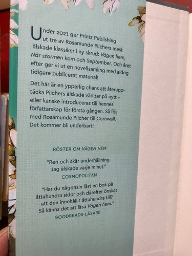 VÄGEN HEM Rosamunde Pilcher 1995