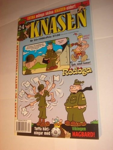 KNASEN (svensk) NY OLÄST Nr 24 1998