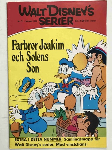 Walt Disney´s Serier - 1972:1 FN