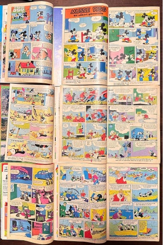 Kalle Anka & C:o, Walt Disney's, 1970-81, 9 st.