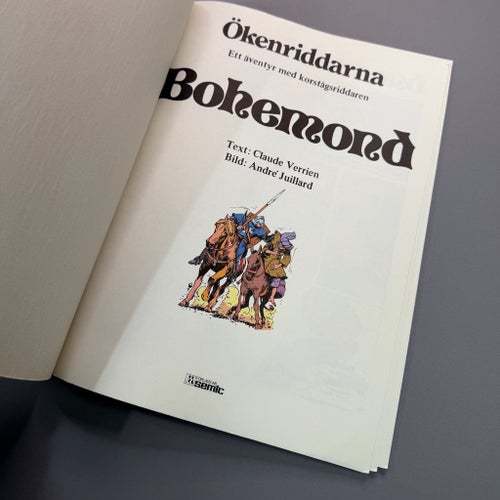 Bohemond av S:t Gilles: Ökenriddarna - 1979 / VG+