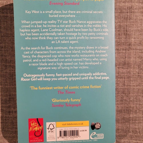 Razor Girl av Carl Hiaasen, 2016