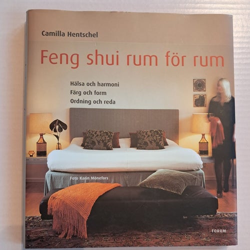 2 vackra stora böcker Feng shui rum för rum & Leva med årstiderna