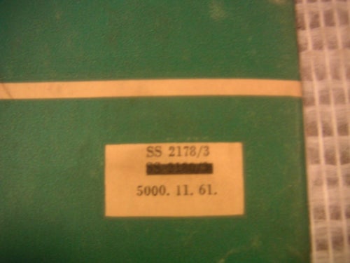 VOLVO P 1200, VERKSTADSHANDBOK, SPECIFIKATIONER PERSON- SKÅPVAGNAR. REA PRISSÄN