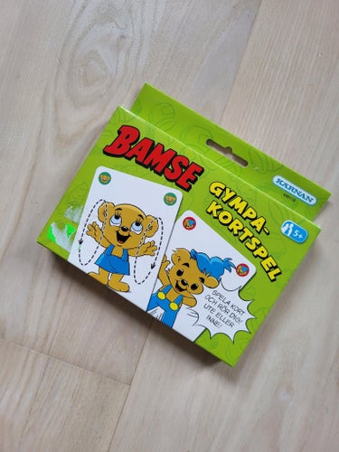 Bamse gympakortspel