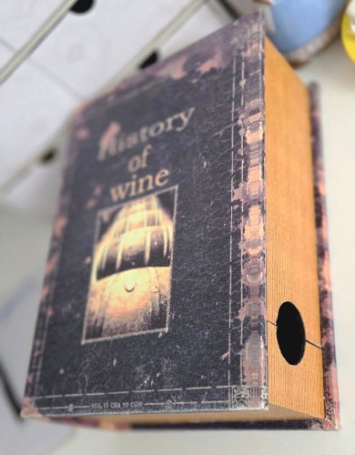 History of wine box