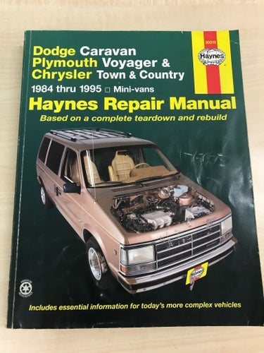 Dodge Caravan Plymouth Voyager & Chrysler Town & Country Haynes Repair Manual