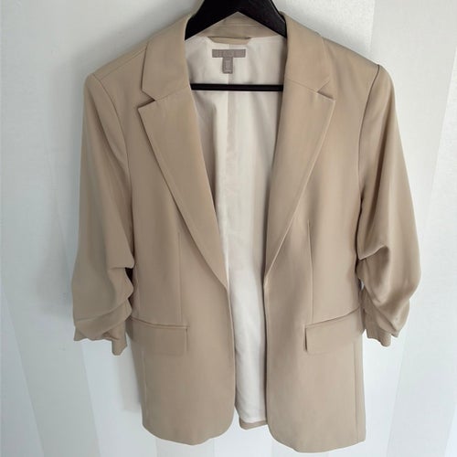 H&M beige kavaj, storlek M/L