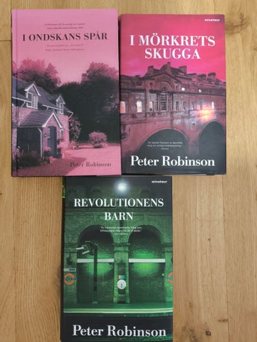 Peter Robinson – Tre spännande deckare (Inbundna)