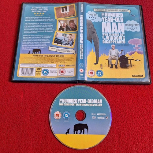 THE HUNDRED YEAR-OLD MAN WHO... (HUNDRAÅRINGEN SOM...) [ SVENSK TAL ] DVD