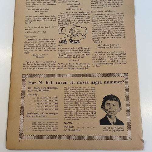 * MAD * Nr 5 , 1961