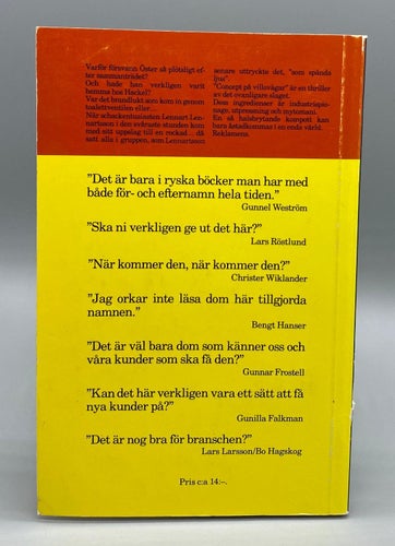 Concept på villovägar av Olov Svedelid (Dedikationsex)