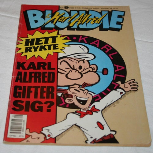 Blondie - 1989 - NR 9 - Karl Alfred gifter sig?
