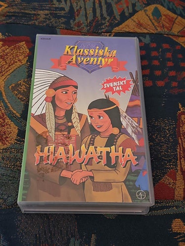 Hiawatha VHS Svenskt Tal