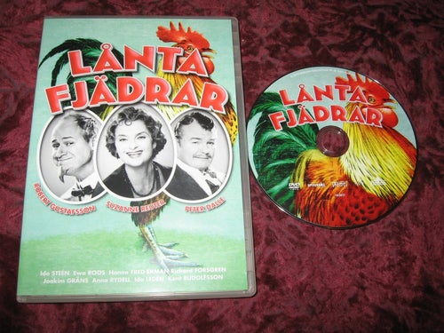 LÅNTA FJÄDRAR (ROBERT GUSTAFSSON,PETER DALLE,SUZANNE REUTER) DVD