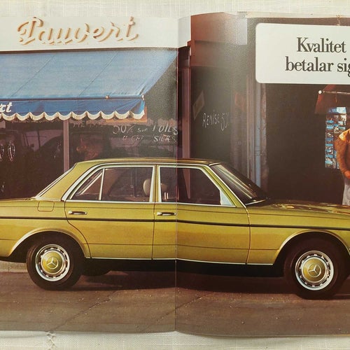 Mercedes Benz 230 250 280 E 1978 W123