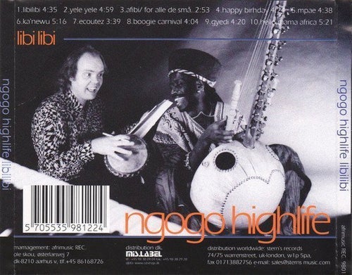 Ngogo Highlife & Afro Moses "Libi Libi" (CD Denmark edition) New but not sealed