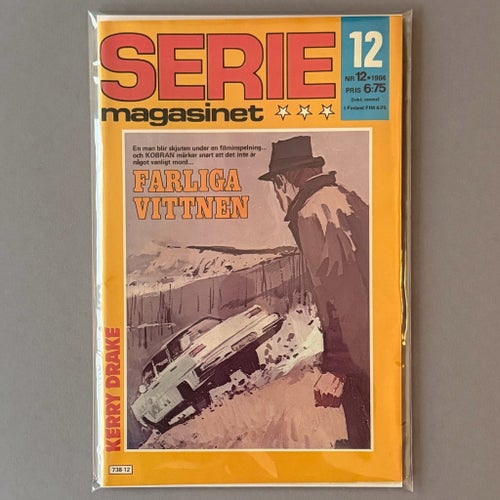 SERIE magasinet 1984 - Fyra nummer - Se skick i beskrivning