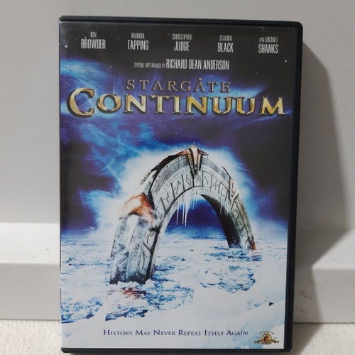 STARGATE CONTINUUM - Richard Dean Anderson *UTGÅNGEN DVD* - Svensk text