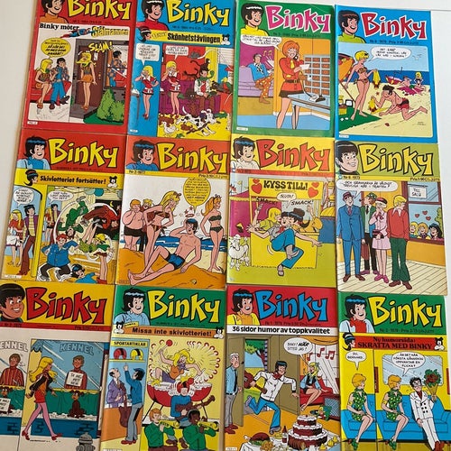 Binky serietidningar