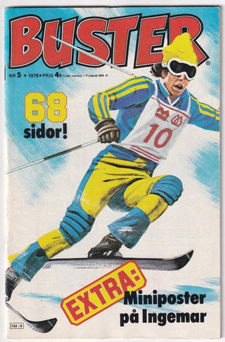 Buster 1978-5 Ingemar Stenmark Poster (2)