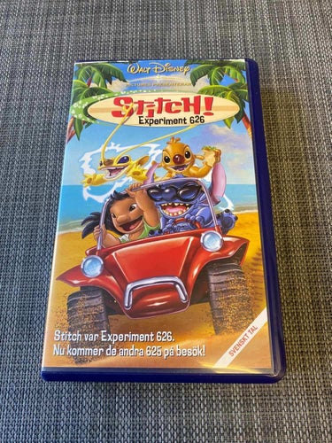 Walt Disney - Stitch Experiment 626 - VHS