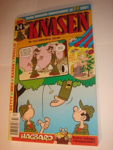KNASEN (svensk) NY OLÄST Nr 14 1999 TJOCKT