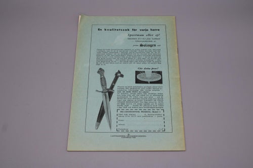 Från Jaktmarker och Fiskevatten nr 3 Mars 1955