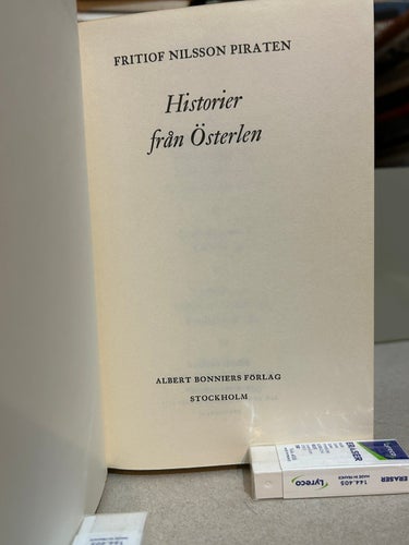 Historier från Österlen av Fritiof Nilsson Piraten. bok, Very Good plus