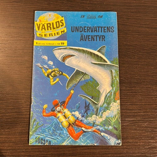 VÄRLDS SERIEN: Undervattensäventyr, Nr 19
