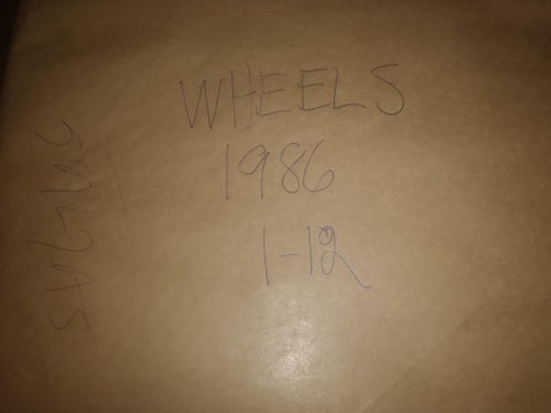 Motortidningen Wheels 1986 nr 1-12
