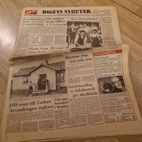 Dagens Nyheter från 1966